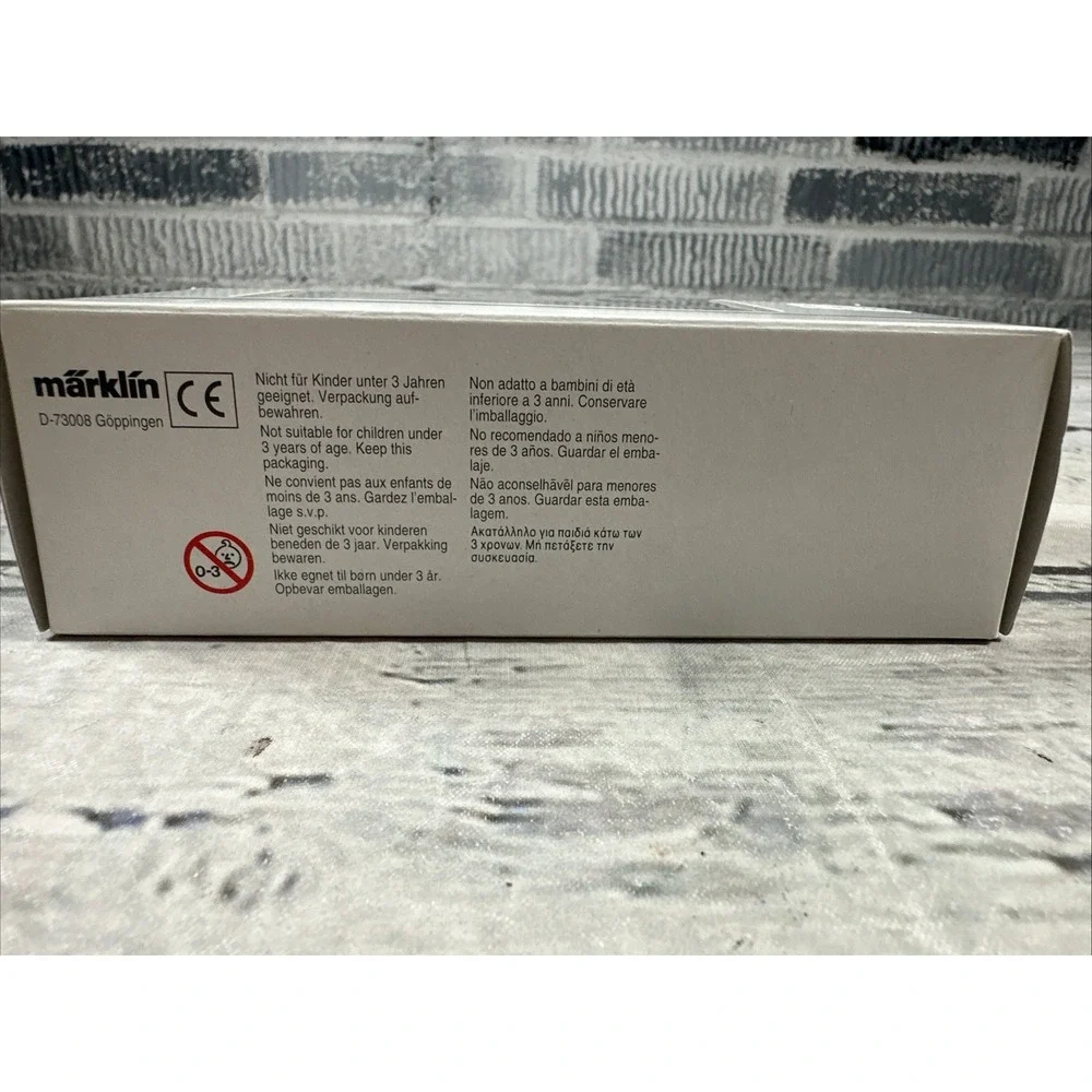 Märklin 46042 HO TRACK CLEANING CAR DB Era III NEW IN ORIGINAL BOX